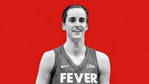 Caitlin Clark en une des cartes Panini