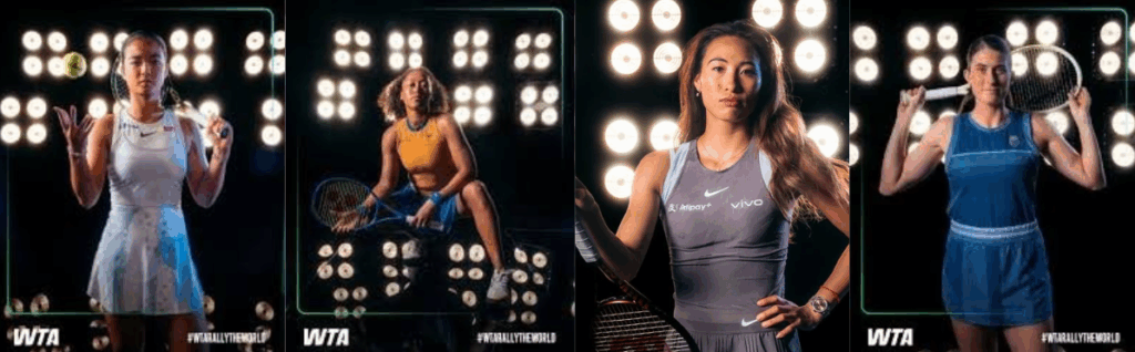 La nouvelle stratégie de la WTA : les joueuses, championnes et premières ambassadrices