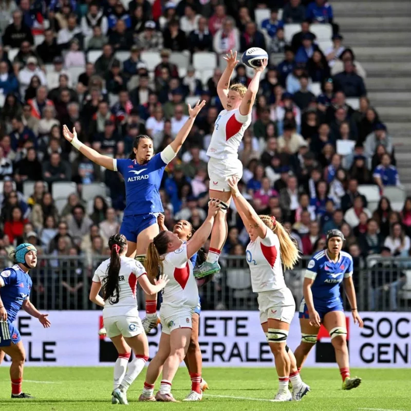 Finale du Tournoi des VI Nations Féminin 2026 entre la France et l'Angleterre