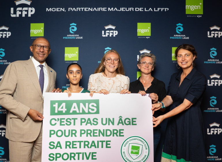 Signature du partenariat entre MGEN et la LFFP
