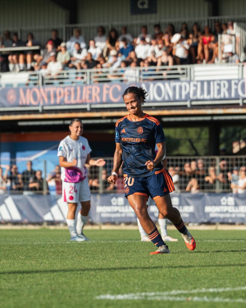 Extrait du match de la première journée d'Arkema Première Ligue entre le Montpellier FC et le TFC